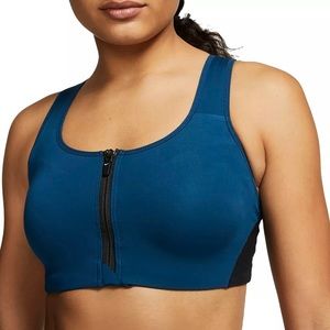 NWT Nike High Support Zip Sports Bra